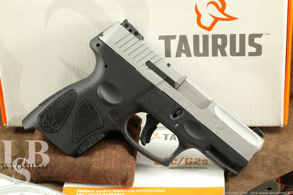 Taurus G2C .40 S&W 3.2” Semi-Auto Striker Fired Compact Carry Pistol -img-0
