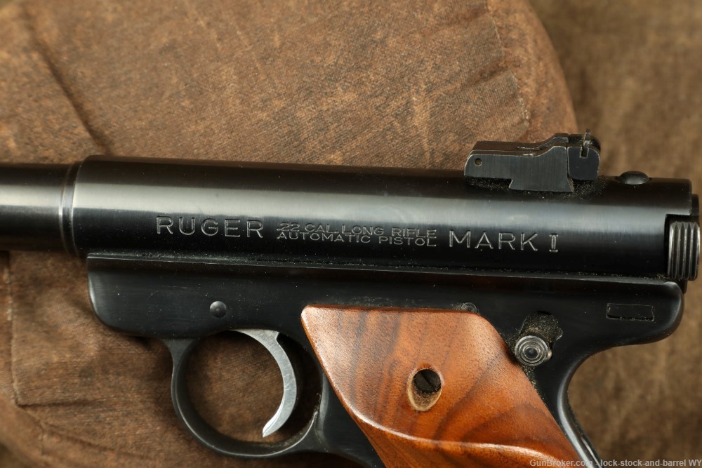 Sturm Ruger Mark I Target Pistol MKI .22 LR 7” Semi Auto Rimfire w/ Box-img-18