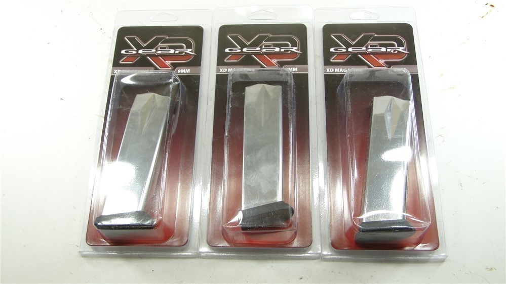 (3 TOTAL) SPRINGFIELD ARMORY XD 9 FACTORY 16RD MAGAZINE NEW-img-0