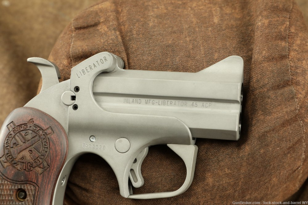 Bond Arms Inland Liberator .45 ACP Derringer Pistol w/ Extra .40 S&W Barrel-img-14