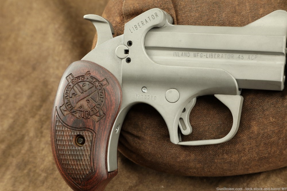 Bond Arms Inland Liberator .45 ACP Derringer Pistol w/ Extra .40 S&W Barrel-img-13