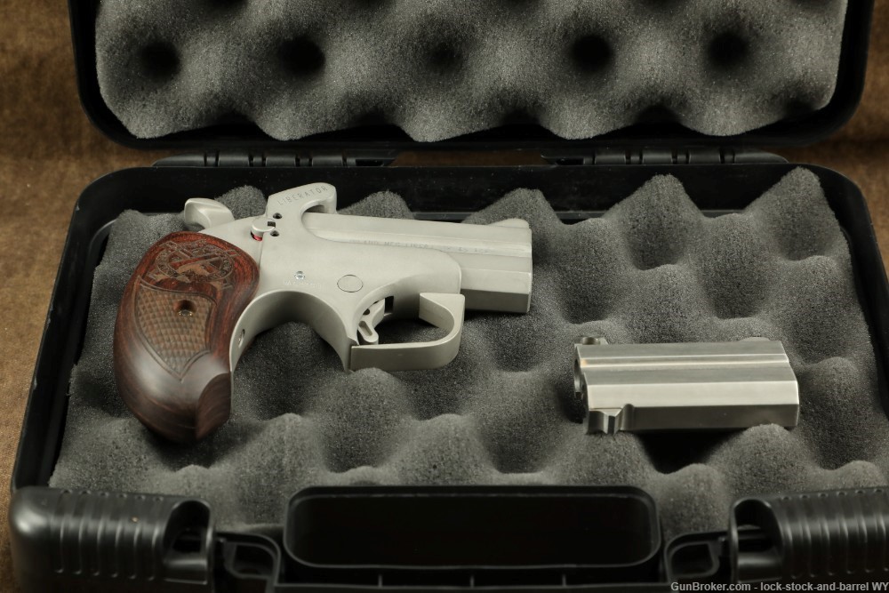 Bond Arms Inland Liberator .45 ACP Derringer Pistol w/ Extra .40 S&W Barrel-img-27