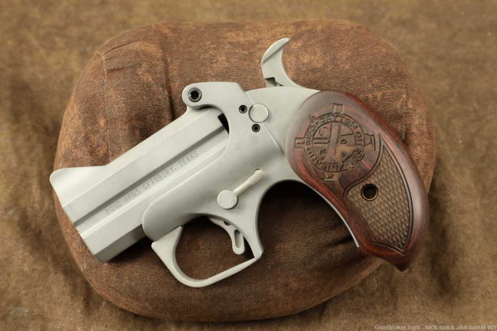 Bond Arms Inland Liberator .45 ACP Derringer Pistol w/ Extra .40 S&W Barrel-img-4