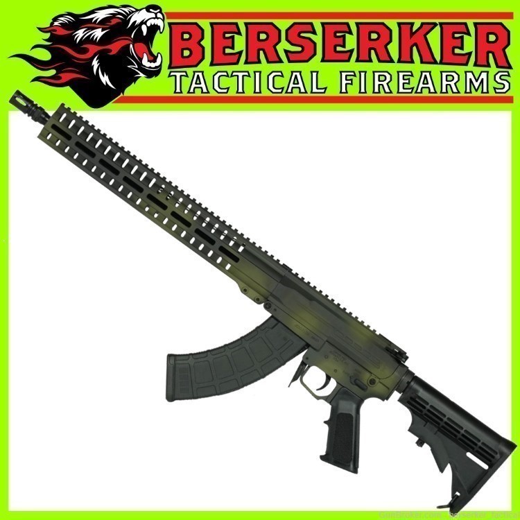CMMG Resolute MK47 7.62X39MM 16.1" SMU Custom Cerakote MUTANT 30+1 AR/AK-img-1