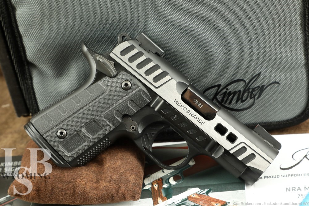 Kimber Micro 9 Rapide Scorpius 9mm 3” Micro Compact Semi-Auto Pistol 2023-img-0