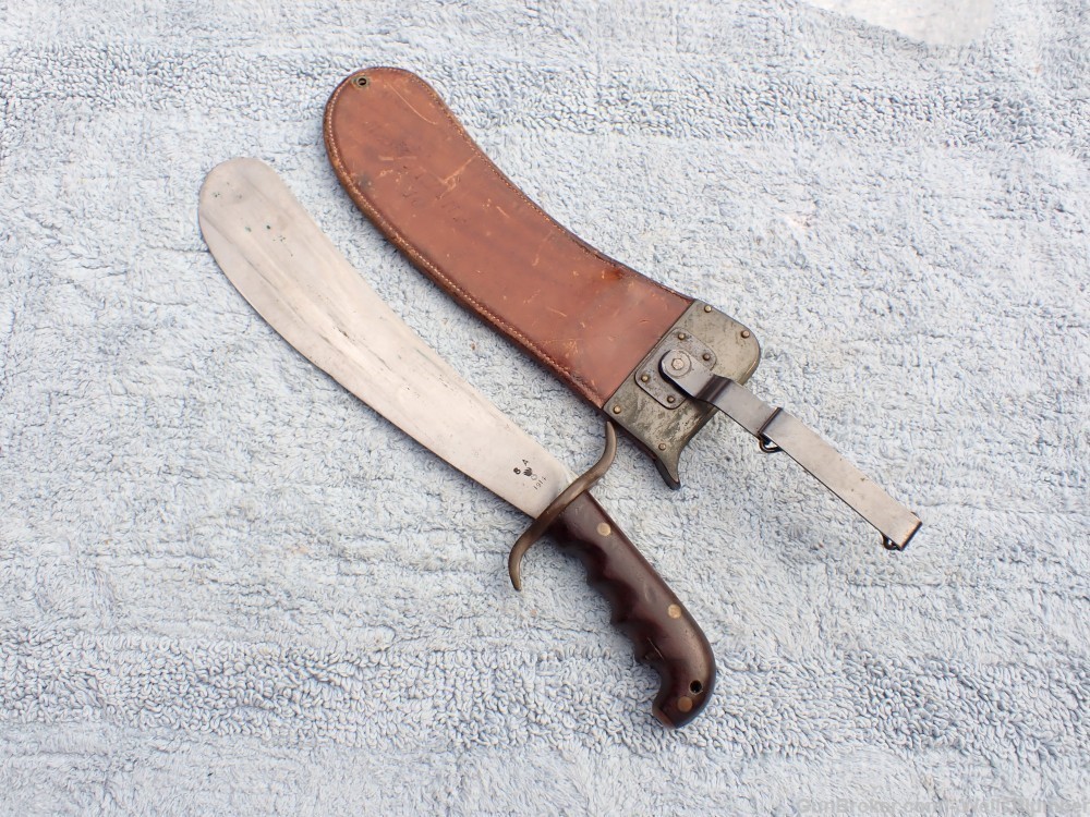 US SPRINGFIELD MODEL 1904 HOSPITAL CORPS BOLO KNIFE UNIT MARKED DATED 1914 -img-5