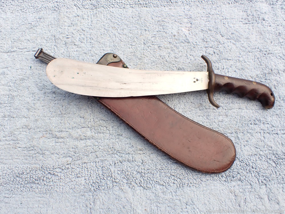 US SPRINGFIELD MODEL 1904 HOSPITAL CORPS BOLO KNIFE UNIT MARKED DATED 1914 -img-7