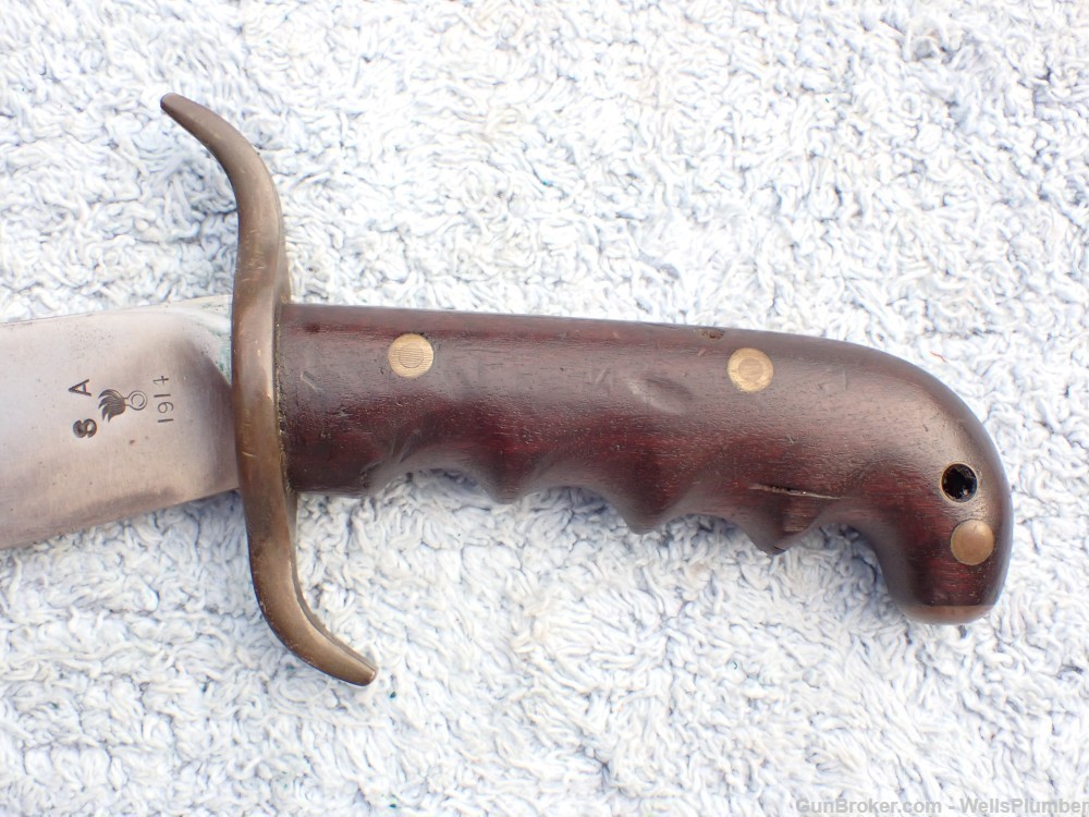 US SPRINGFIELD MODEL 1904 HOSPITAL CORPS BOLO KNIFE UNIT MARKED DATED 1914 -img-11