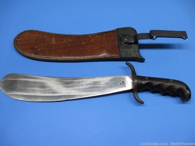 US SPRINGFIELD MODEL 1904 HOSPITAL CORPS BOLO KNIFE UNIT MARKED DATED 1914 -img-0