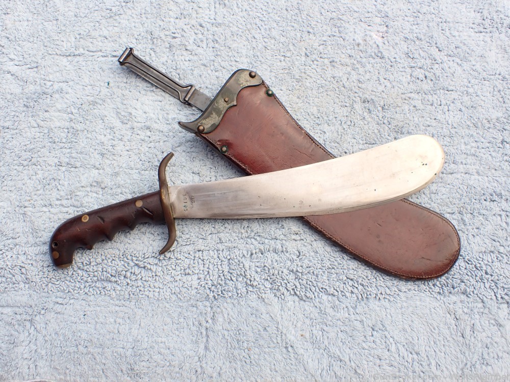 US SPRINGFIELD MODEL 1904 HOSPITAL CORPS BOLO KNIFE UNIT MARKED DATED 1914 -img-6