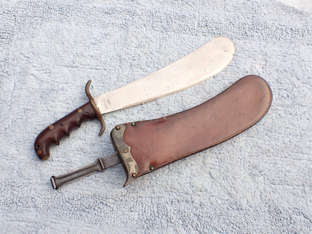 US SPRINGFIELD MODEL 1904 HOSPITAL CORPS BOLO KNIFE UNIT MARKED DATED 1914 -img-3