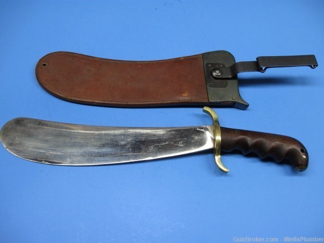 US MODEL 1904 HOSPITAL CORPS BOLO KNIFE w/ SCABBARD SPRINGFIELD DATED 1910 -img-1