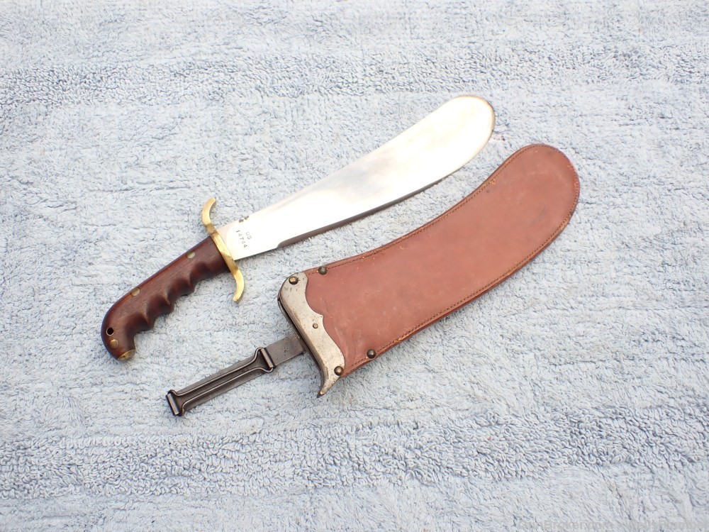 US MODEL 1904 HOSPITAL CORPS BOLO KNIFE w/ SCABBARD SPRINGFIELD DATED 1910 -img-3