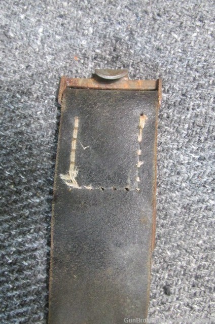 GERMAN WWII ARMY 98K MAUSER RIFLE BAYONET FROG BELT 2 AMMO POUCH EARLY 1937-img-16