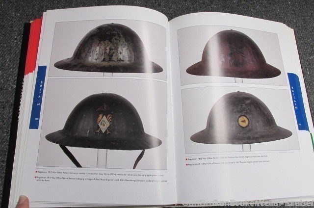 HELMETS OF THE FIRST WORLD WAR GERMANY-BRITAIN-THEIR ALLIES REFERENCE BOOK-img-13