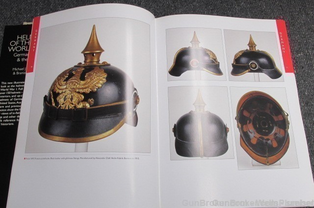 HELMETS OF THE FIRST WORLD WAR GERMANY-BRITAIN-THEIR ALLIES REFERENCE BOOK-img-7