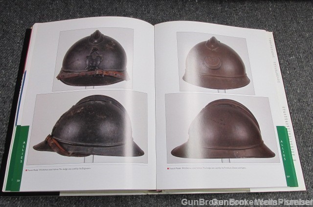 HELMETS OF THE FIRST WORLD WAR GERMANY-BRITAIN-THEIR ALLIES REFERENCE BOOK-img-17