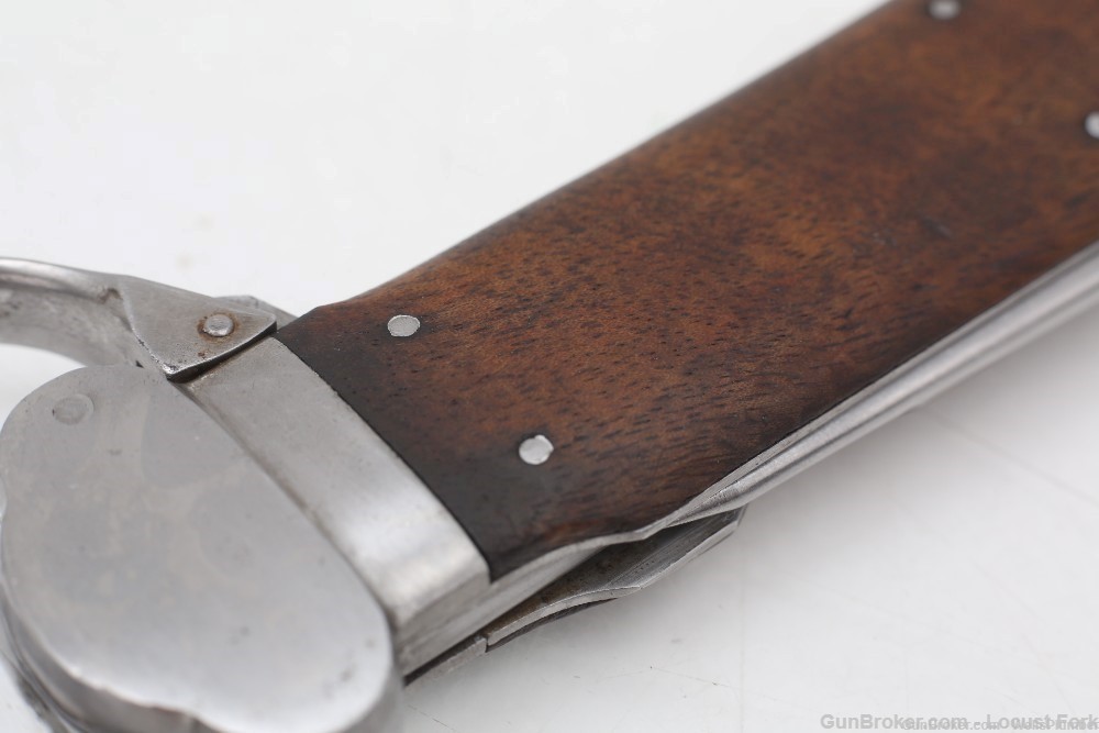 GERMAN WWII LUFTWAFFE PARATROOPER GRAVITY KNIFE SMF MAKER MARK (NICE)-img-8