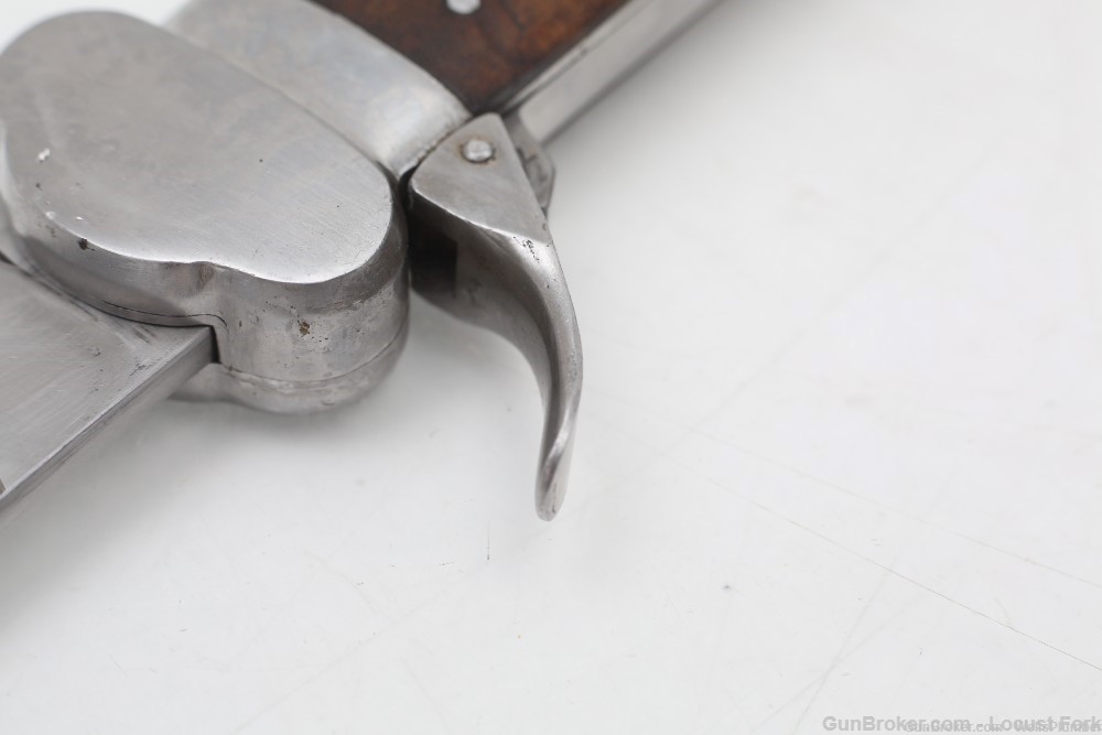 GERMAN WWII LUFTWAFFE PARATROOPER GRAVITY KNIFE SMF MAKER MARK (NICE)-img-13