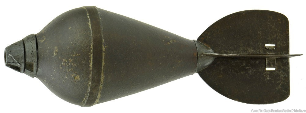 WWI FRENCH 60MM TRENCH MORTAR ROUND MODEL 1916 INERT-img-0