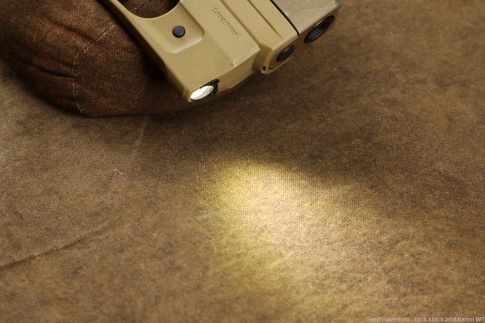 FN 503 FDE Integrated LaserMax Flashlight 9mm Concealed Carry Slim Pistol -img-24
