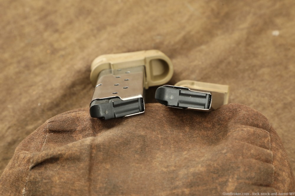 FN 503 FDE Integrated LaserMax Flashlight 9mm Concealed Carry Slim Pistol -img-29