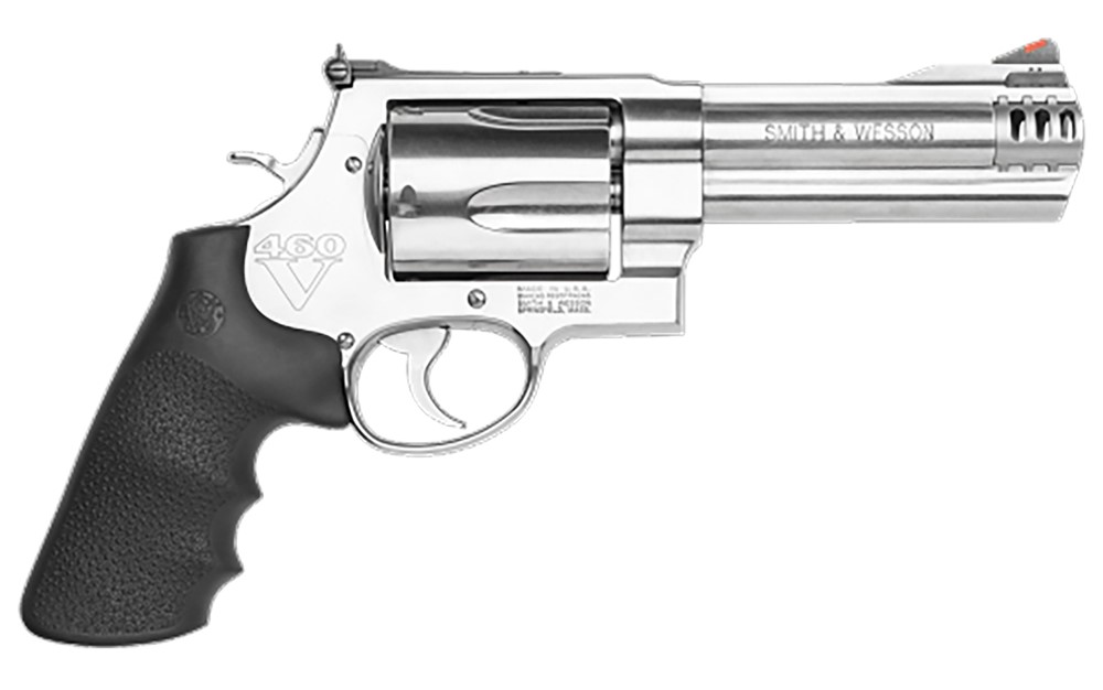 Smith & Wesson Model 460 XVR 460 S&W Mag Revolver 5 5+1 Satin Stainless-img-0