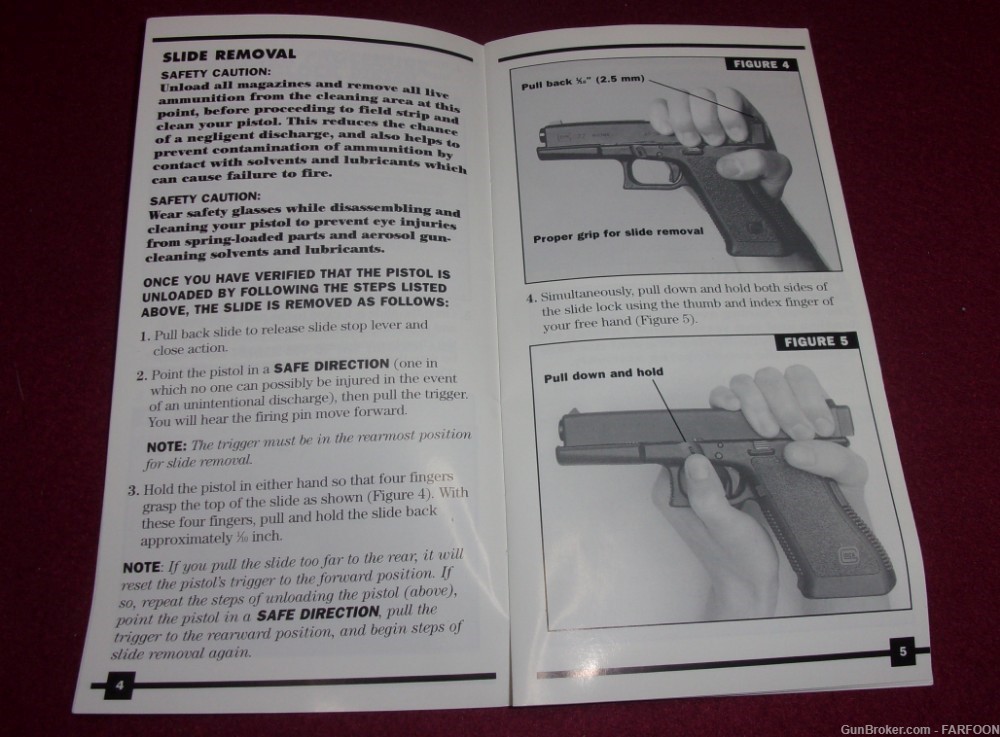 GLOCK PREVENTATIVE MAINTENANCE MANUAL (18) PAGES-img-1