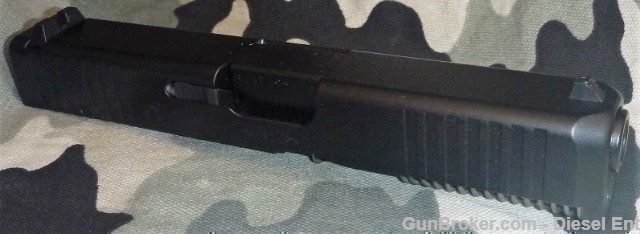 Glock G45 like G19 9MM  complete OEM slide Front Serrations NEW-img-0