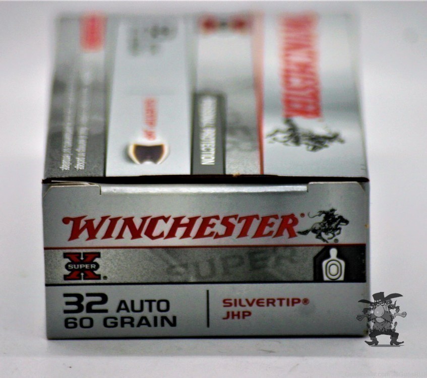 32 AUTO WINCHESTER SILVERTIP 32 ACP Personal Protection 60 Grain JHP 50 RD-img-2
