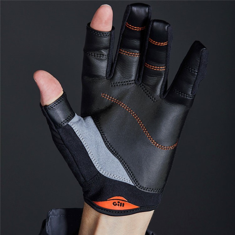 GILL Championship Gloves - Long Finger, Color: Black, Size: S (7253BS)-img-3