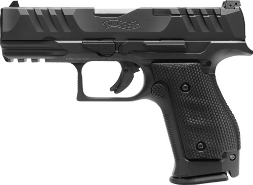 Walther PDP SF Compact 9MM 4" OR 10-Shot Black Steel-img-1