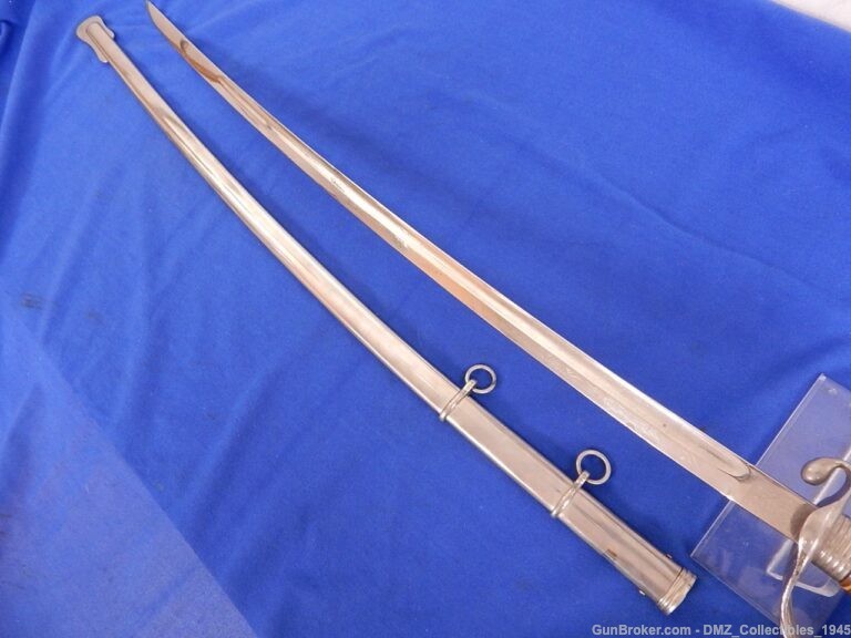 WW1 WWI Officer Sword with Scabbard (Named)-img-6