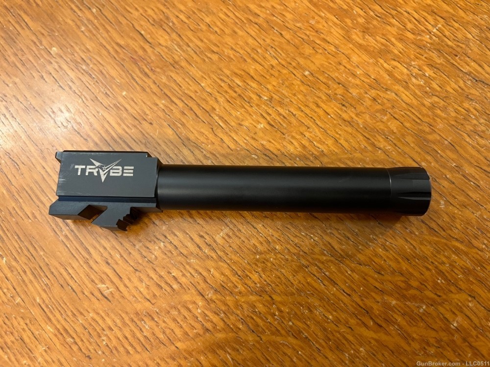 TRYBE Glock 23 32 9mm Threaded CONVERSION Barrel TPBCONVG23-32-BN-img-0