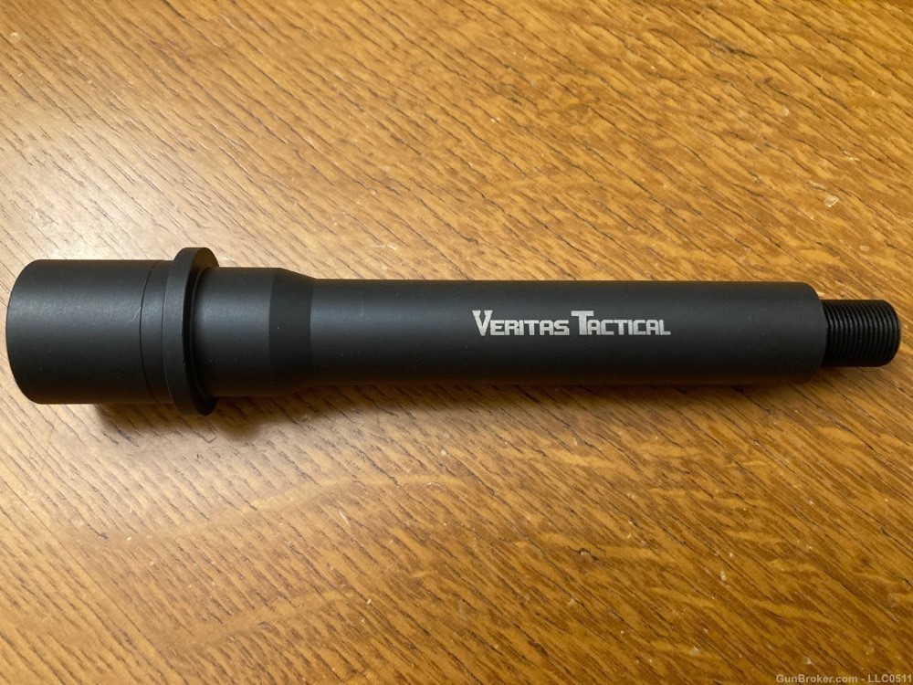 Veritas Tactical 9mm Carbine AR-15 / EPC / PCC / AR-9 Pistol 6" Barrel-img-3