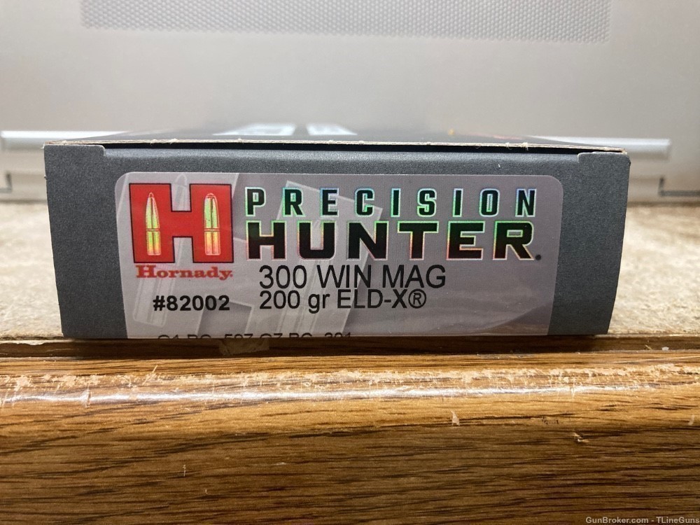 Hornady Precision Hunter 300 Win 200 GR ELD-X #82002 20 Rounds-img-0