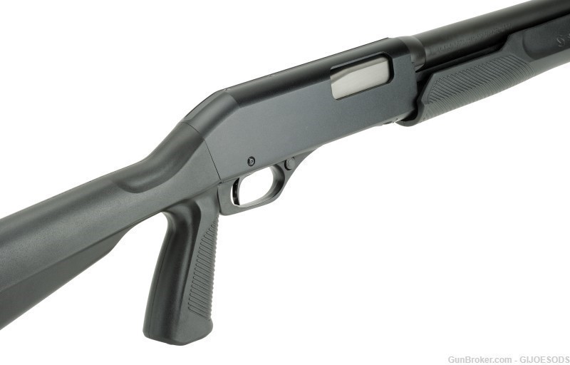 New Stevens  320 Security Pump Shotgun Bead Sight w/ Pistol Grip-img-1