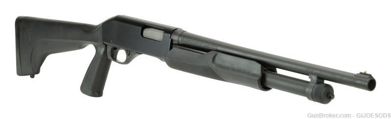New Stevens  320 Security Pump Shotgun Bead Sight w/ Pistol Grip-img-2