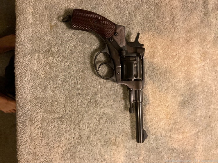Tula Nagant Revolver. 1941 C&R Price drop + 50 rounds ammo-img-3