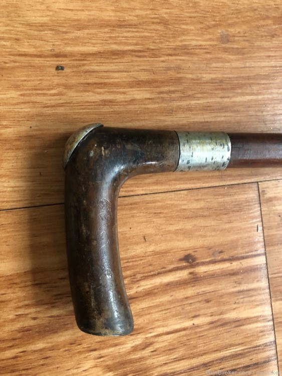Antique Wooden Cane Gun 32 RF ?-img-5