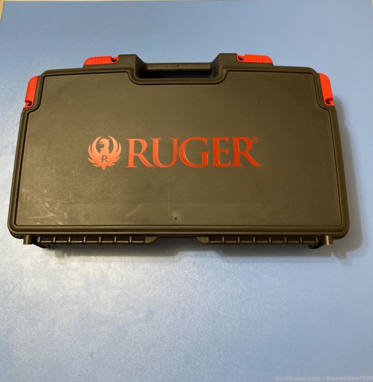 RUGER SUPER REDHAWK .44MAG 7.5" 6-SHOT STAINLESS STEEL SKU: 5501 W/RINGS-img-6