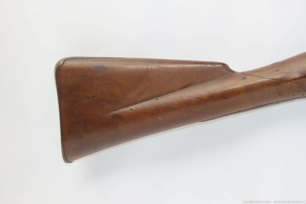 BRITISH Antique India Pattern BROWN BESS .75 Percussion Conversion MUSKET  -img-2