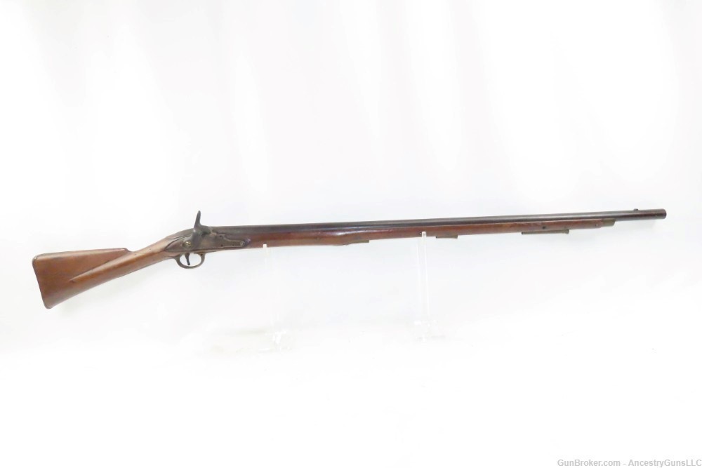 BRITISH Antique India Pattern BROWN BESS .75 Percussion Conversion MUSKET  -img-1