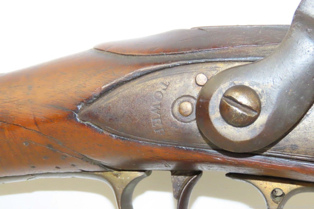 BRITISH Antique India Pattern BROWN BESS .75 Percussion Conversion MUSKET  -img-6