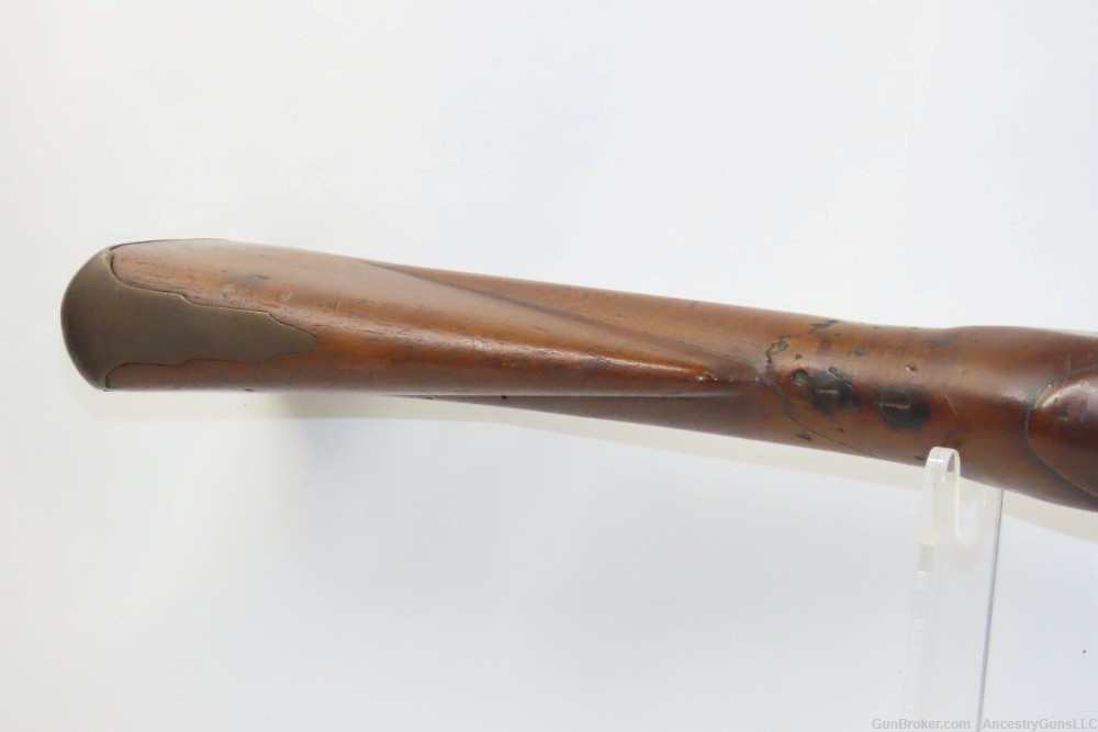 BRITISH Antique India Pattern BROWN BESS .75 Percussion Conversion MUSKET  -img-9