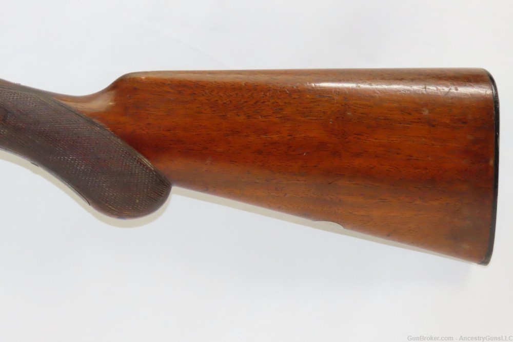 c1889 mfr Antique W.W. GREENER Double Barrel SxS Boxlock HAMMERLESS Shotgun-img-2