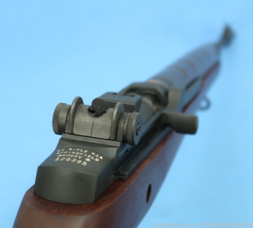 Springfield M1A Loaded 308 Win 7.62 Nato Walnut Unfired Mounts Cased-img-49