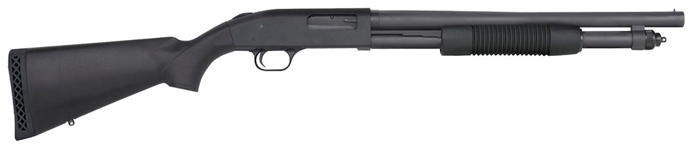 Mossberg 590 7-Shot Tactical Shotgun Matte Blued 12GA 18.5 50778-img-1