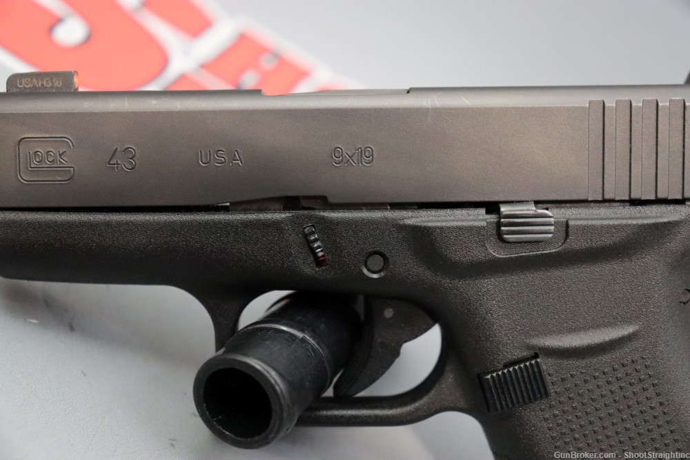 Glock 43 3.41" 9mm w/Box-img-5