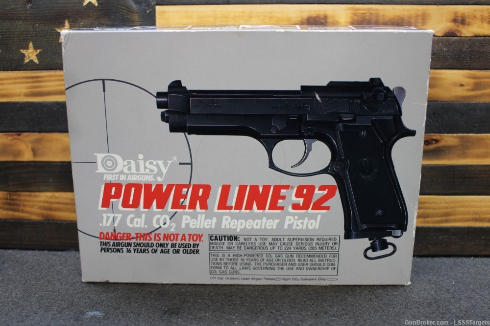 Daisy Power Line 92 .177 pellet pistol-img-0